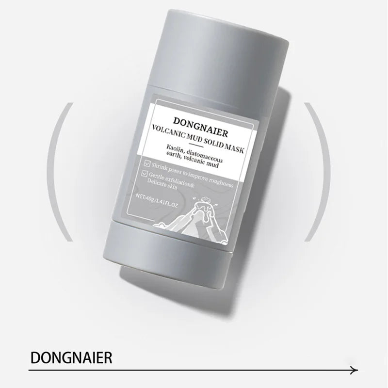 Rejuvenating Face Pore-Cleansing Mud  Oil-Control Deep Pore-Tightening Blackhead-Removing Solid for All Skin Types