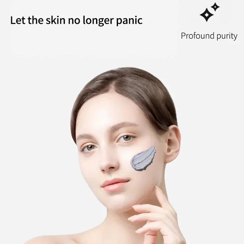 Rejuvenating Face Pore-Cleansing Mud  Oil-Control Deep Pore-Tightening Blackhead-Removing Solid for All Skin Types
